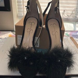 Sexy Fluffy High Heels